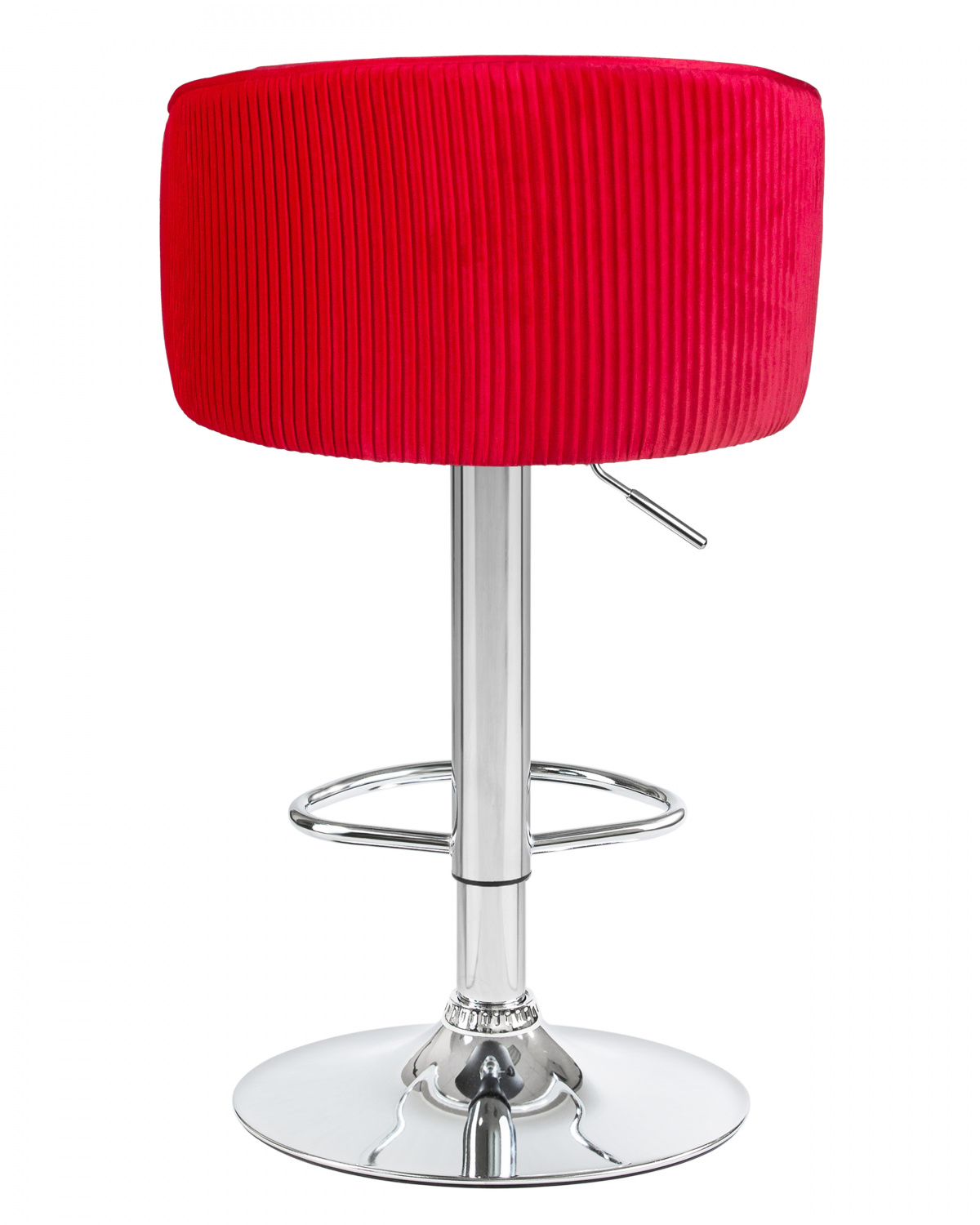 Стул барный DOBRIN DARCY, малиновый велюр (1922-14)