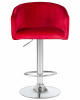 Стул барный DOBRIN DARCY, малиновый велюр (1922-14)