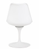 Стул обеденный DOBRIN TULIP, белое основание, цвет белый (W-02)