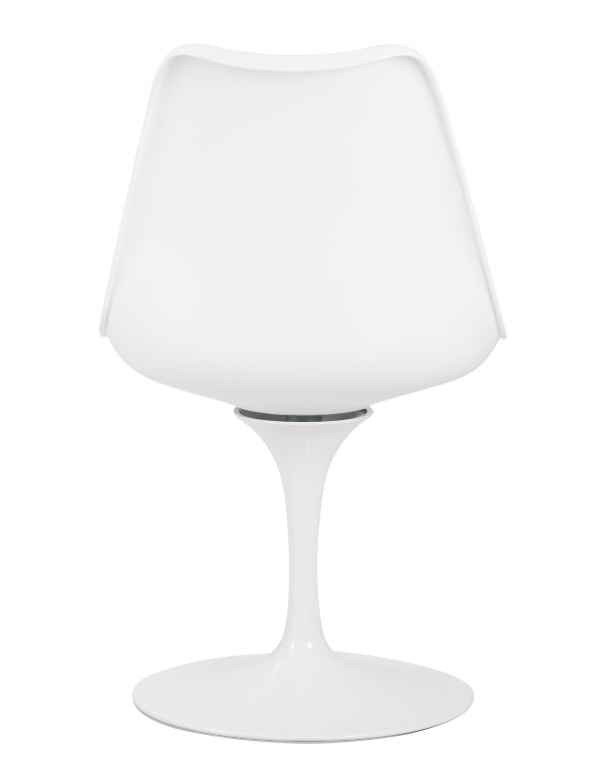 Стул обеденный DOBRIN TULIP, белое основание, цвет белый (W-02)