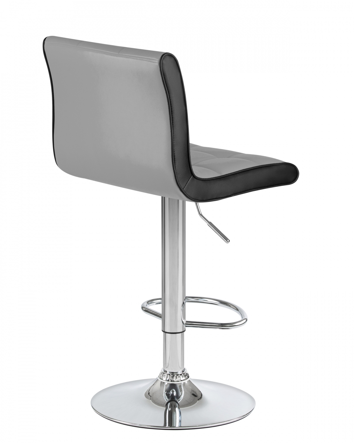 Стул барный DOBRIN CANDY, светло-серый-чёрный
