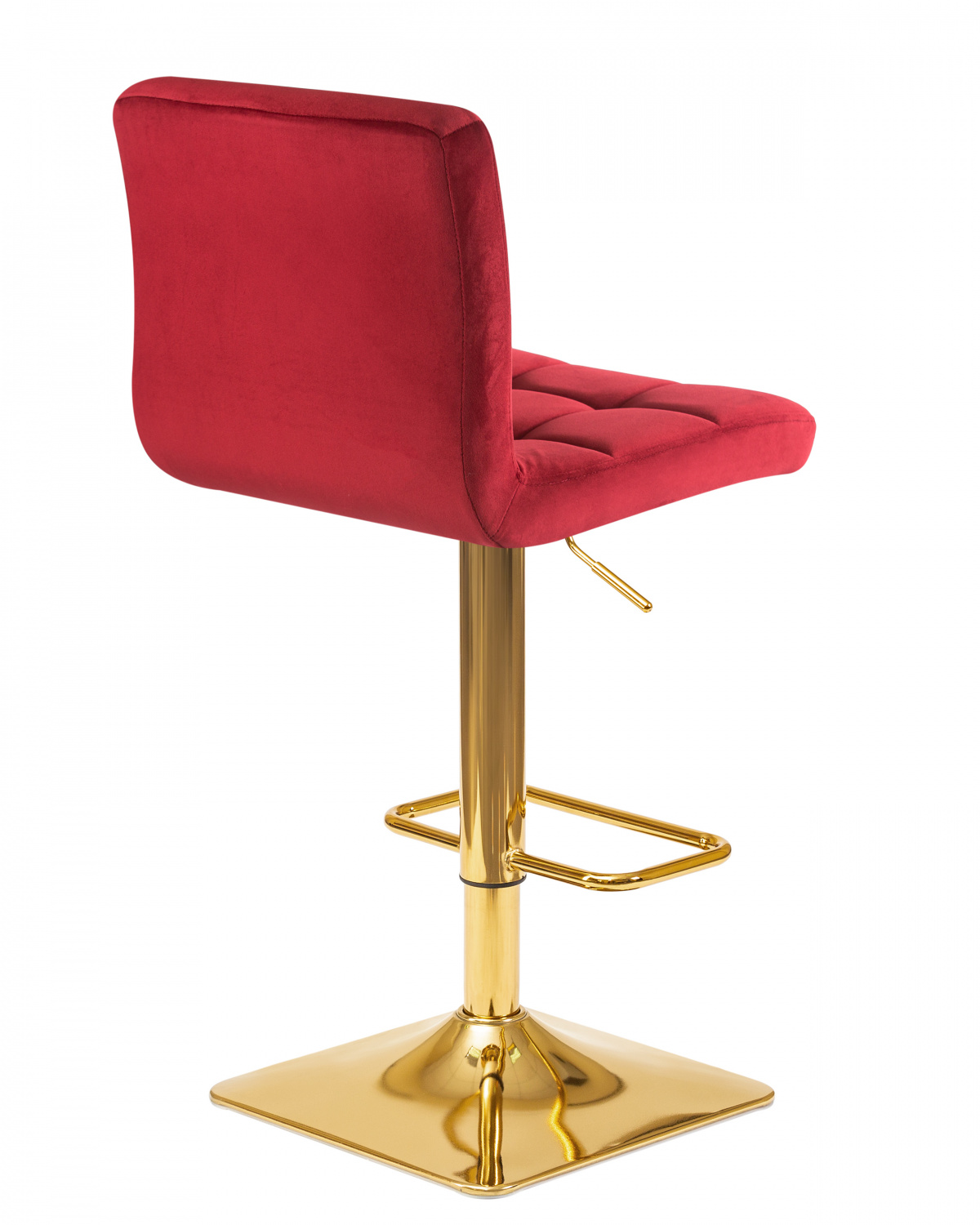 Стул барный DOBRIN GOLDIE, бордовый велюр (MJ9-43)