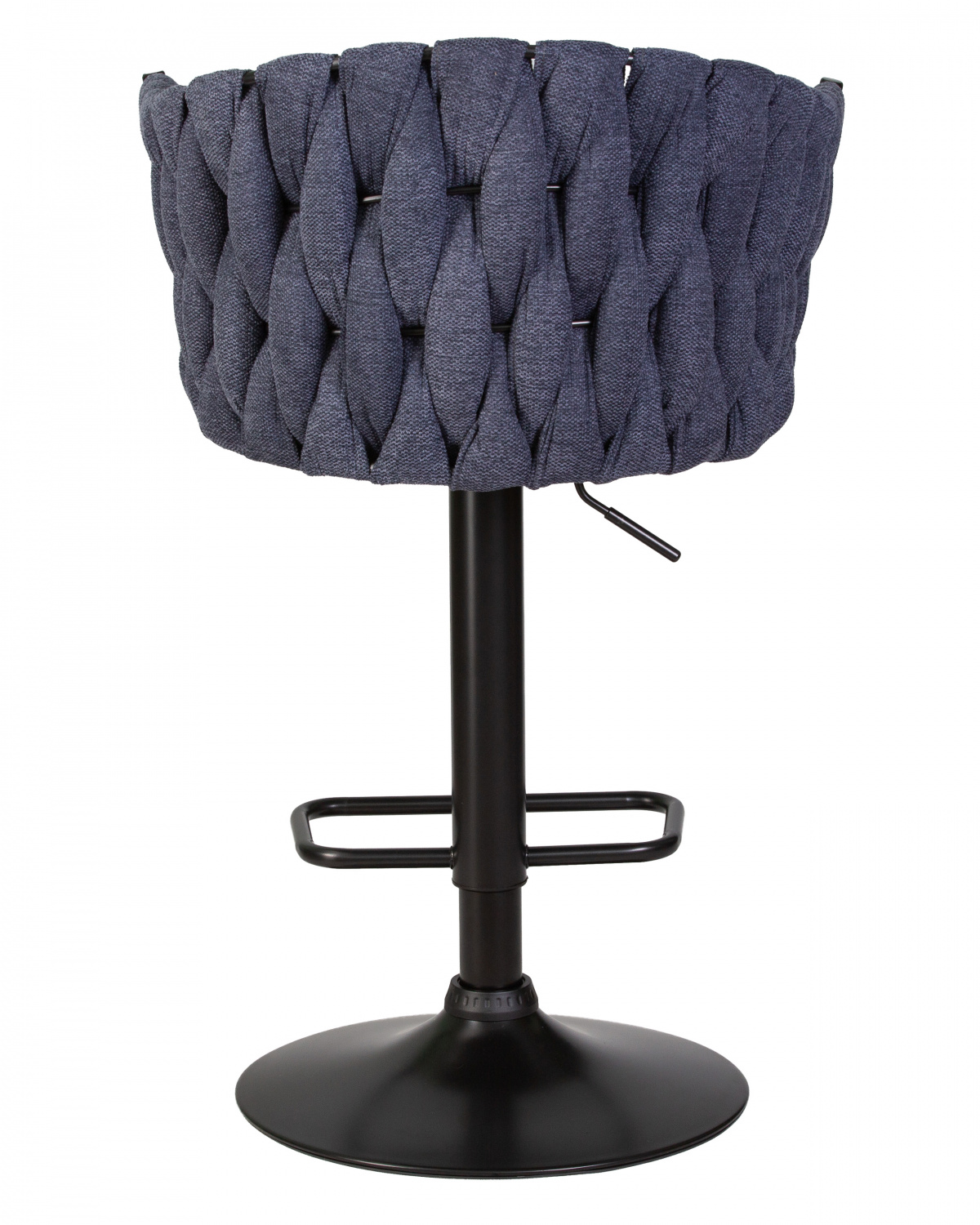 Стул барный DOBRIN LEON, синяя ткань (LAR-275-29)