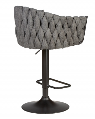 Стул барный DOBRIN LEON, графитовая ткань (LAR-275-21)