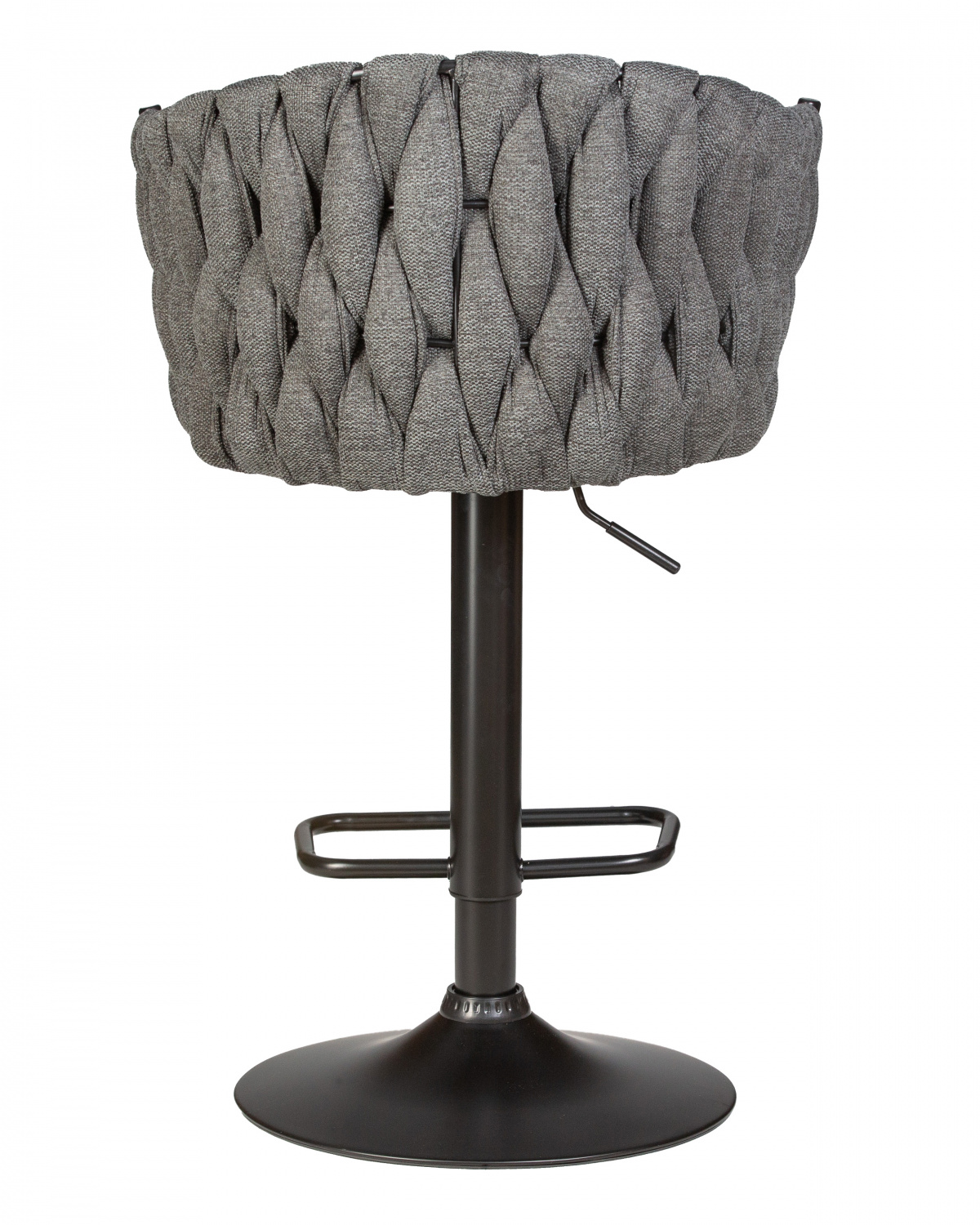 Стул барный DOBRIN LEON, графитовая ткань (LAR-275-21)
