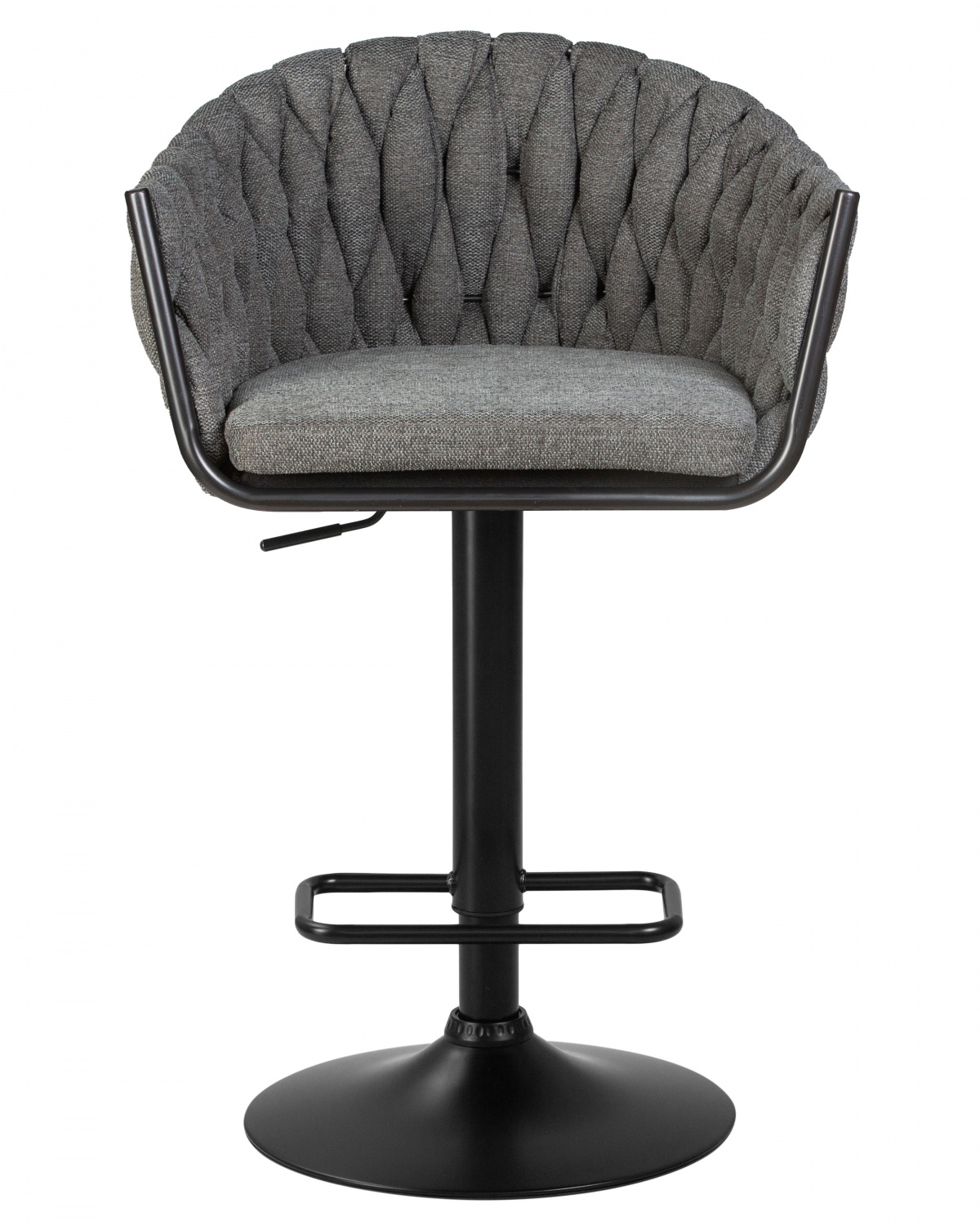 Стул барный DOBRIN LEON, графитовая ткань (LAR-275-21)