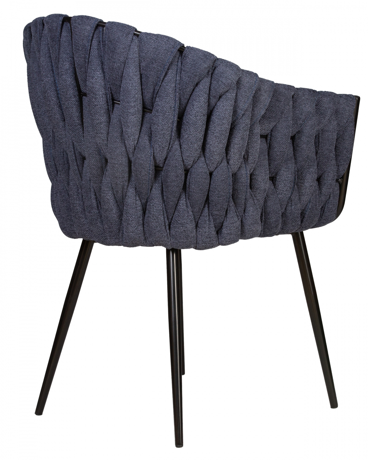 Стул обеденный DOBRIN MATILDA, синяя ткань (LAR-275-29)