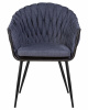 Стул обеденный DOBRIN MATILDA, синяя ткань (LAR-275-29)