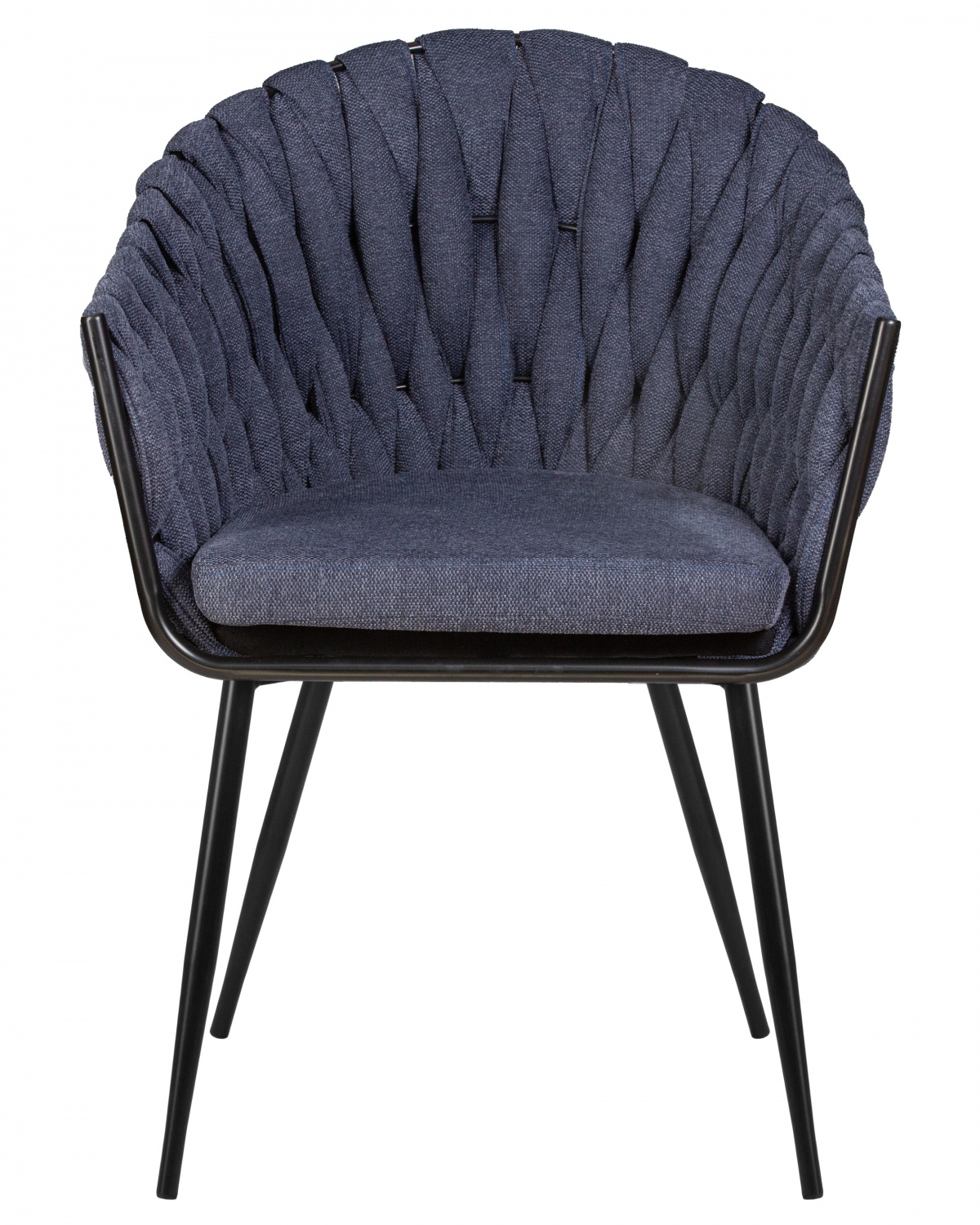 Стул обеденный DOBRIN MATILDA, синяя ткань (LAR-275-29)
