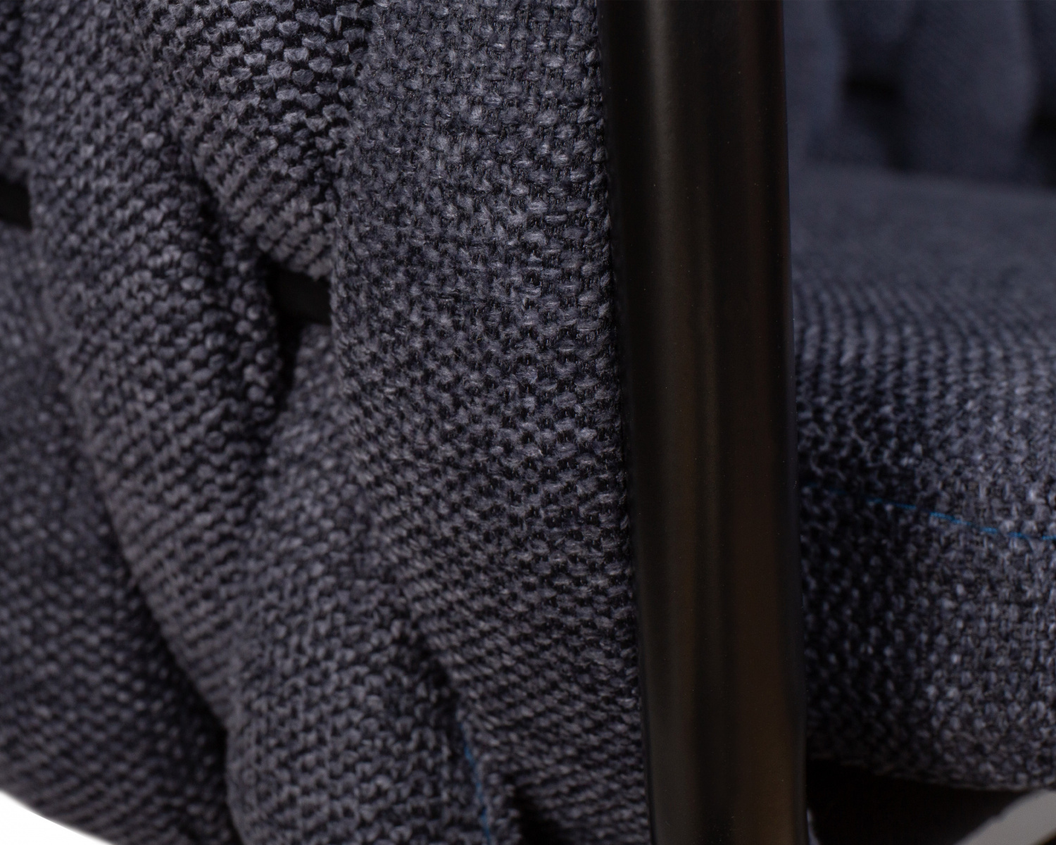 Стул обеденный DOBRIN MATILDA, синяя ткань (LAR-275-29)