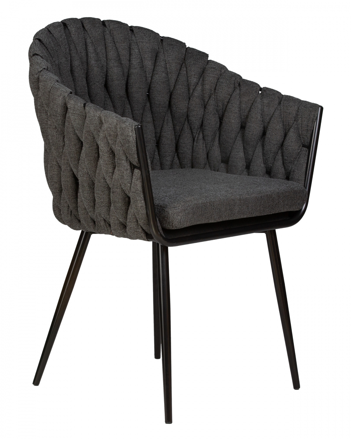 Стул обеденный DOBRIN MATILDA, графитовая ткань (LAR-275-21)