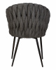 Стул обеденный DOBRIN MATILDA, графитовая ткань (LAR-275-21)