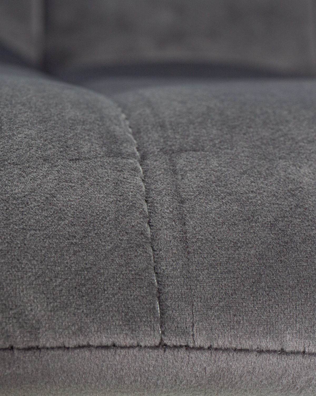 Стул обеденный DOBRIN ALEX, черные матовые ножки, темно-серый велюр (V108-91)