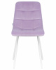 Стул обеденный DOBRIN ALEX, белые ножки, фиолетовый велюр (V108-49)