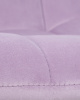 Стул обеденный DOBRIN ALEX, белые ножки, фиолетовый велюр (V108-49)