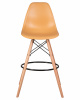 Стул барный DOBRIN DSW BAR, ножки светлый бук, цвет персиковый (NX-Y-06)