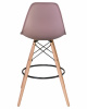 Стул барный DOBRIN DSW BAR, ножки светлый бук, цвет сиреневый (P-04)