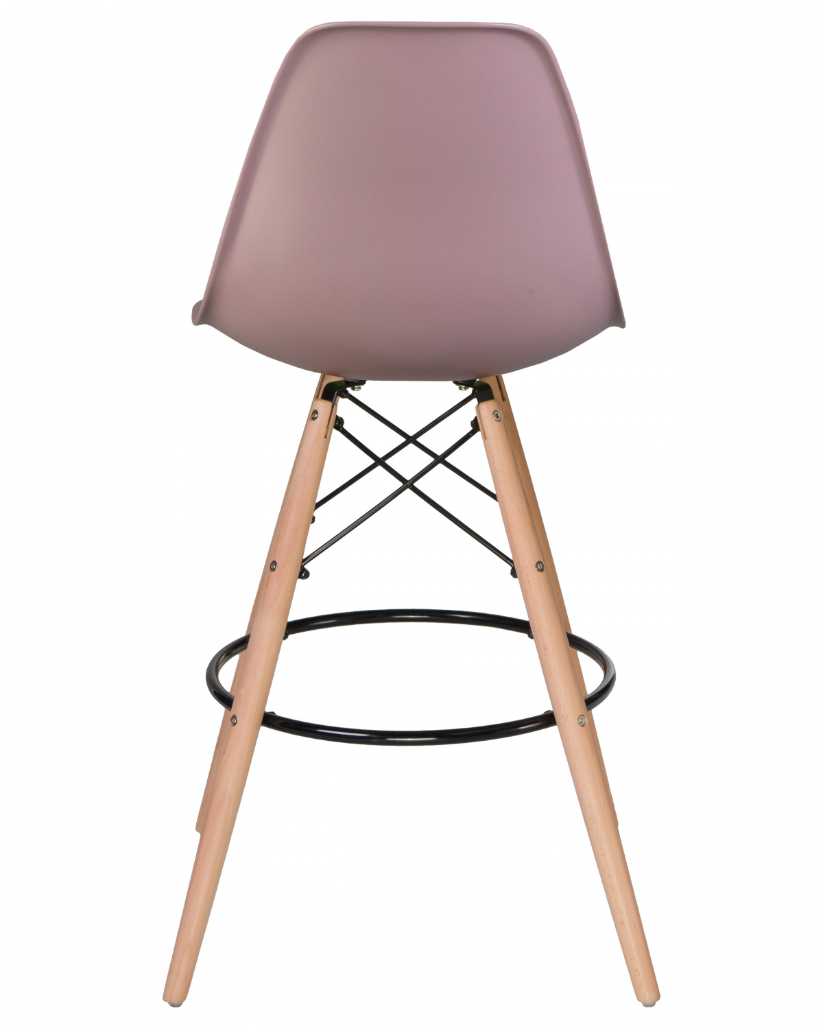 Стул барный DOBRIN DSW BAR, ножки светлый бук, цвет сиреневый (P-04)
