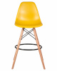 Стул барный DOBRIN DSW BAR, ножки светлый бук, цвет горчичный (Y-03)