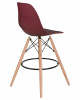 Стул барный DOBRIN DSW BAR, ножки светлый бук, цвет сливовый (R-13)