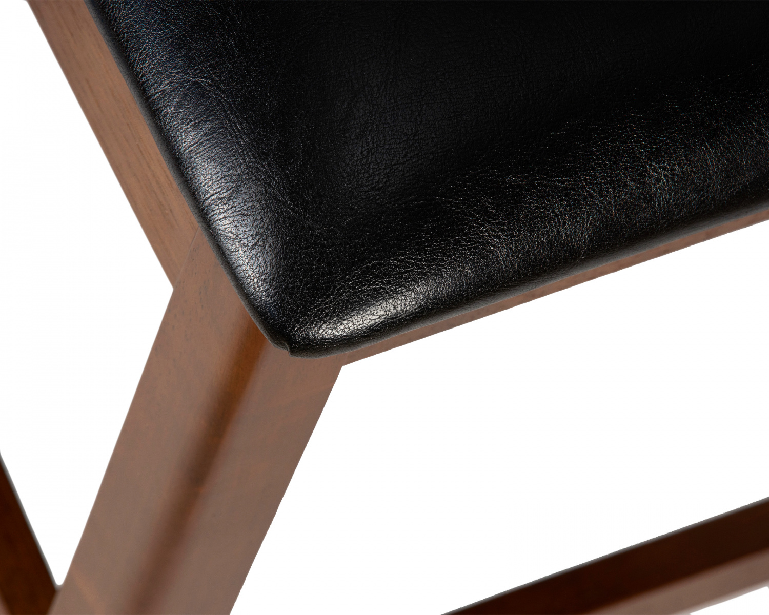 Стул полубарный DOBRIN GARRY COUNTER, шоколад, черный