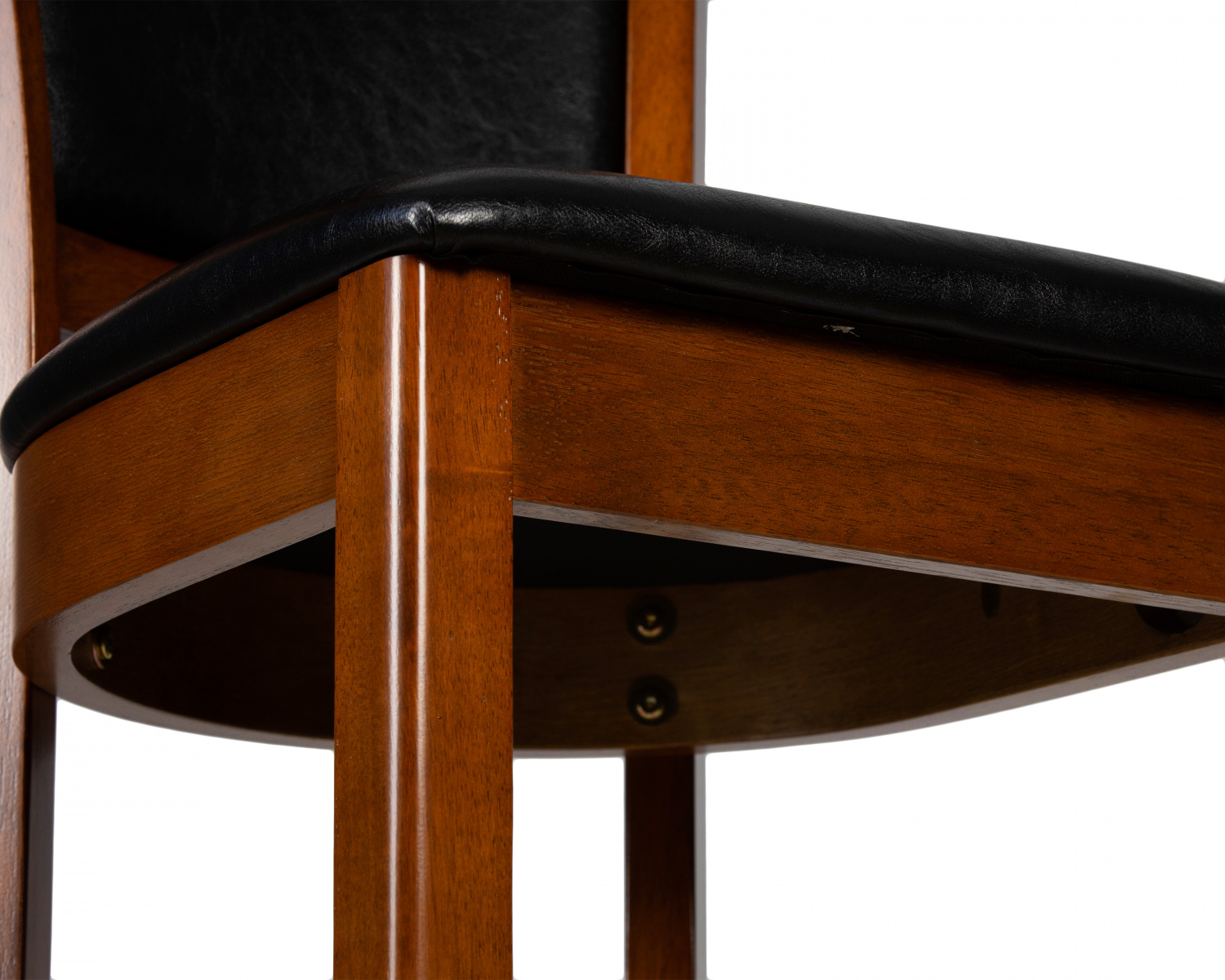 Стул полубарный DOBRIN GARRY COUNTER, шоколад, черный