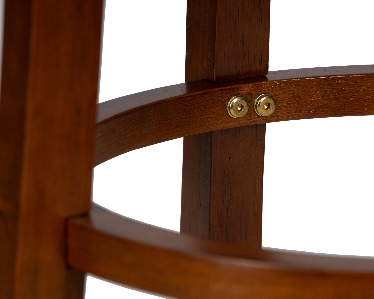 Круглый барный табурет DOBRIN BOB BAR, шоколад, черный