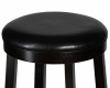 Круглый барный табурет DOBRIN BOB BAR, капучино, черный