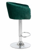 Стул барный DOBRIN DARCY, зеленый велюр (1922-9)