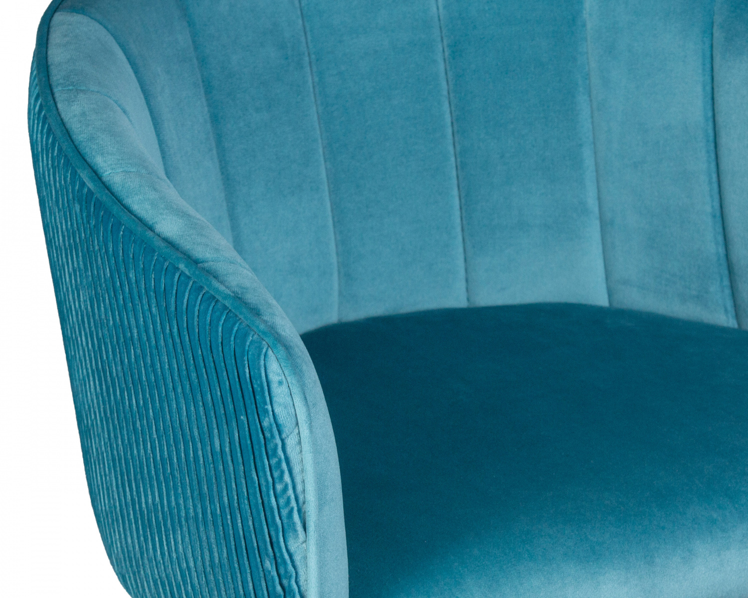 Стул барный DOBRIN DARCY, морской волны велюр (1922-7)