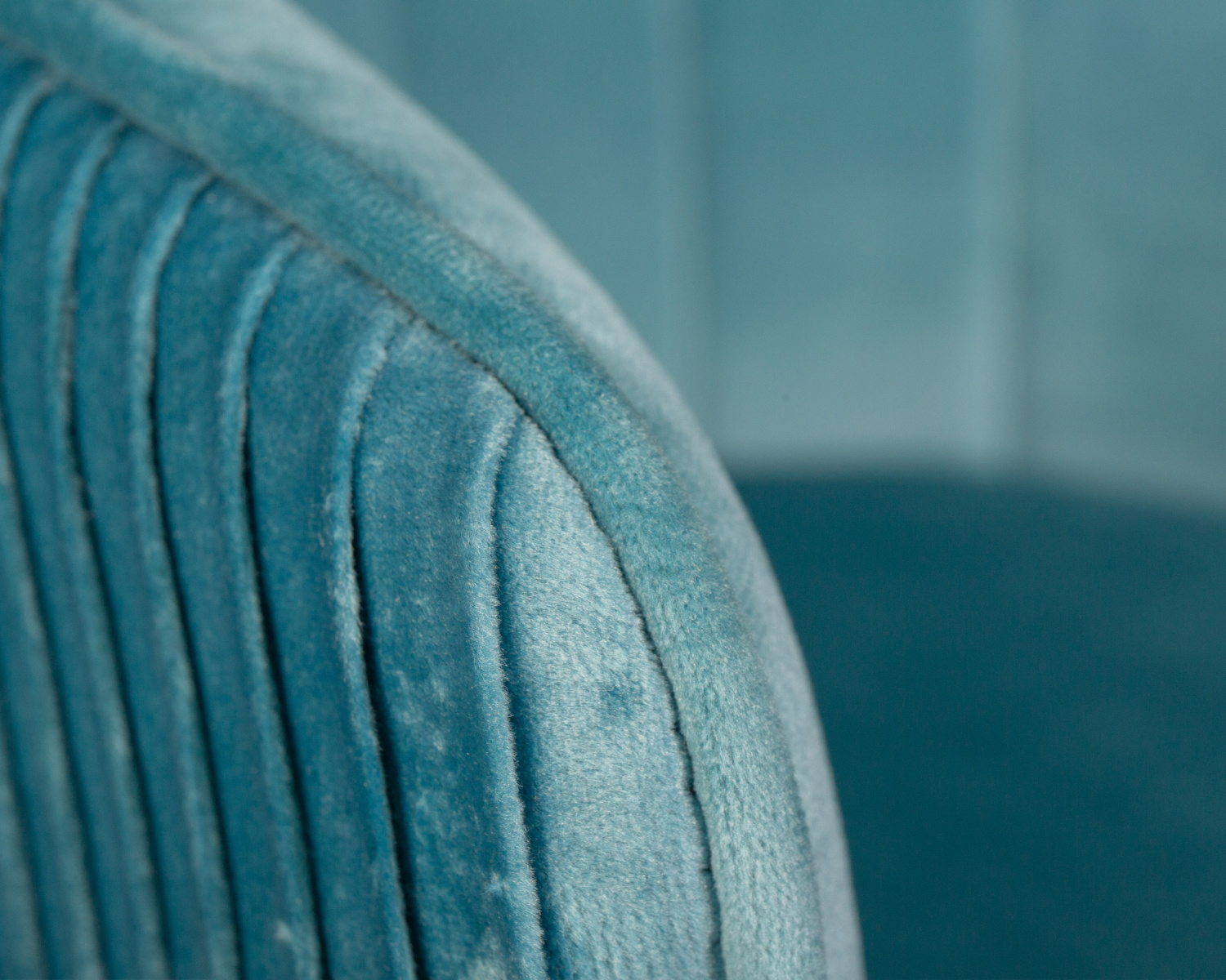 Стул барный DOBRIN DARCY, морской волны велюр (1922-7)