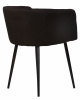 Стул обеденный DOBRIN ALINA, черная ткань (LAR-106D-28)