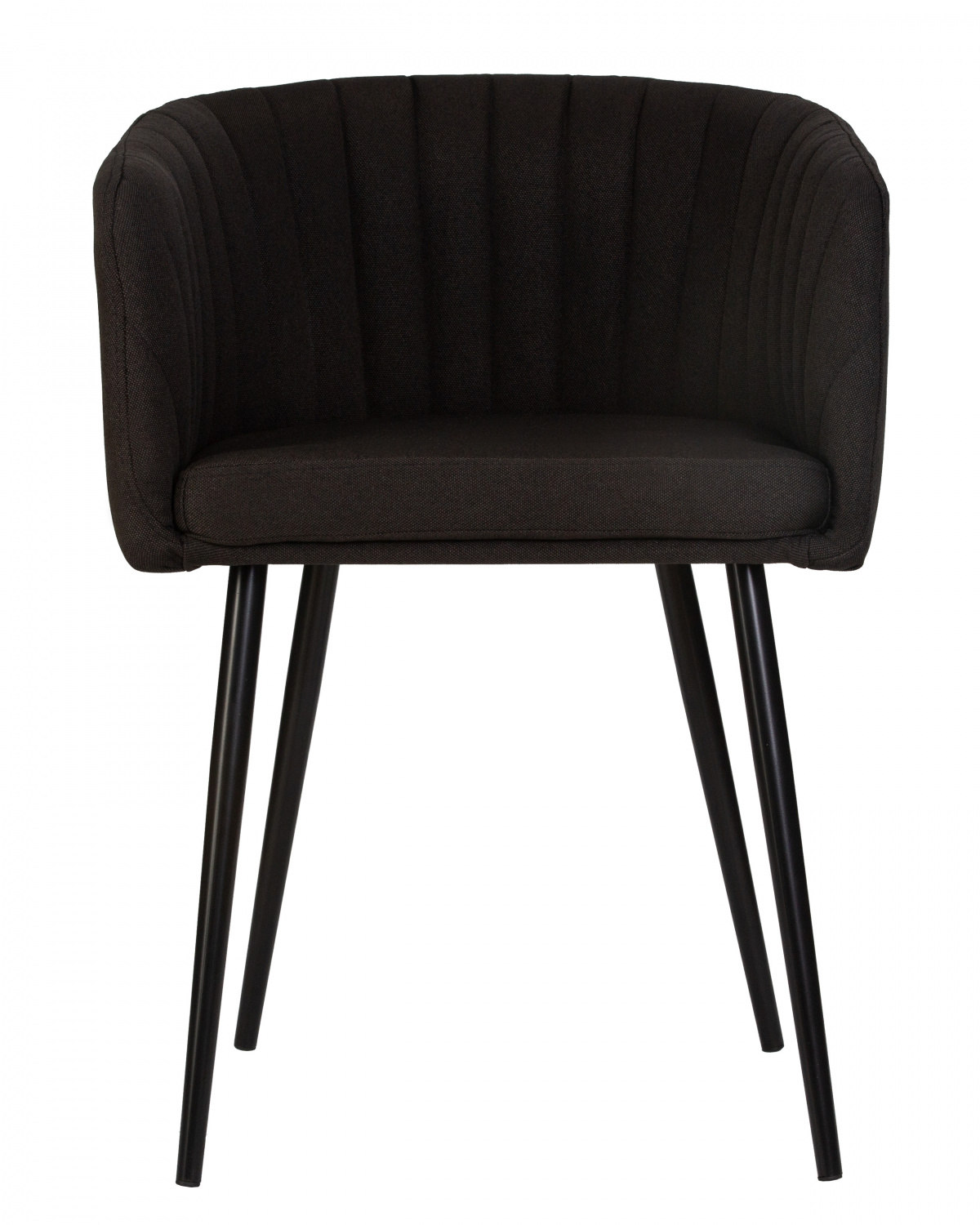 Стул обеденный DOBRIN ALINA, черная ткань (LAR-106D-28)