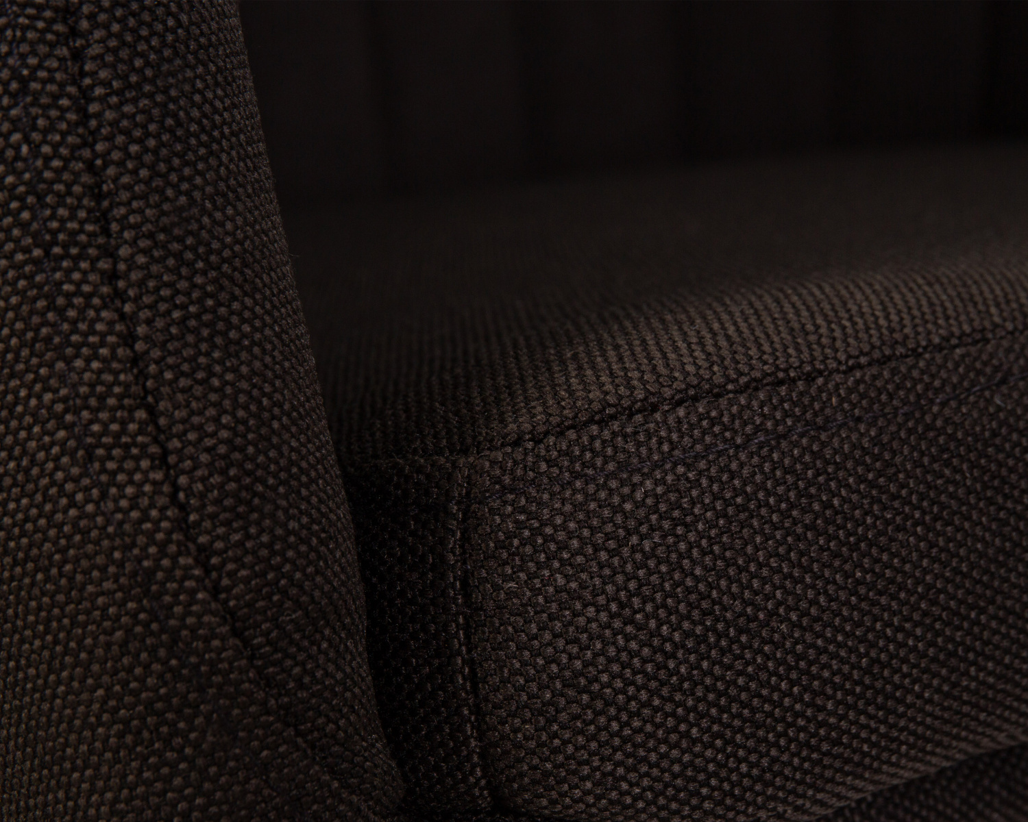 Стул обеденный DOBRIN ALINA, черная ткань (LAR-106D-28)