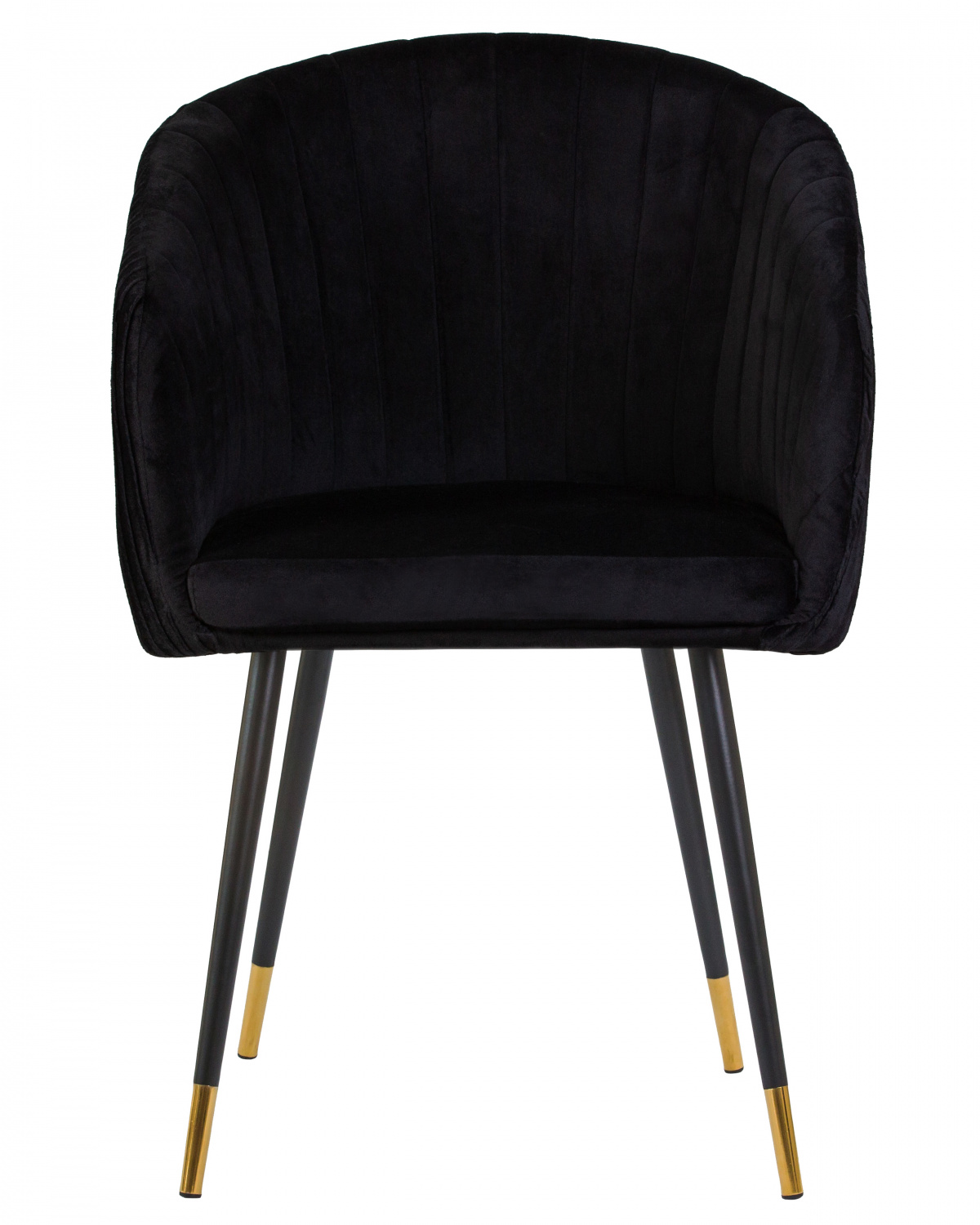 Стул обеденный DOBRIN MARY, черный велюр (1922-21)