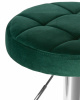 Табурет барный DOBRIN BRUNO, зеленый велюр (MJ9-88)