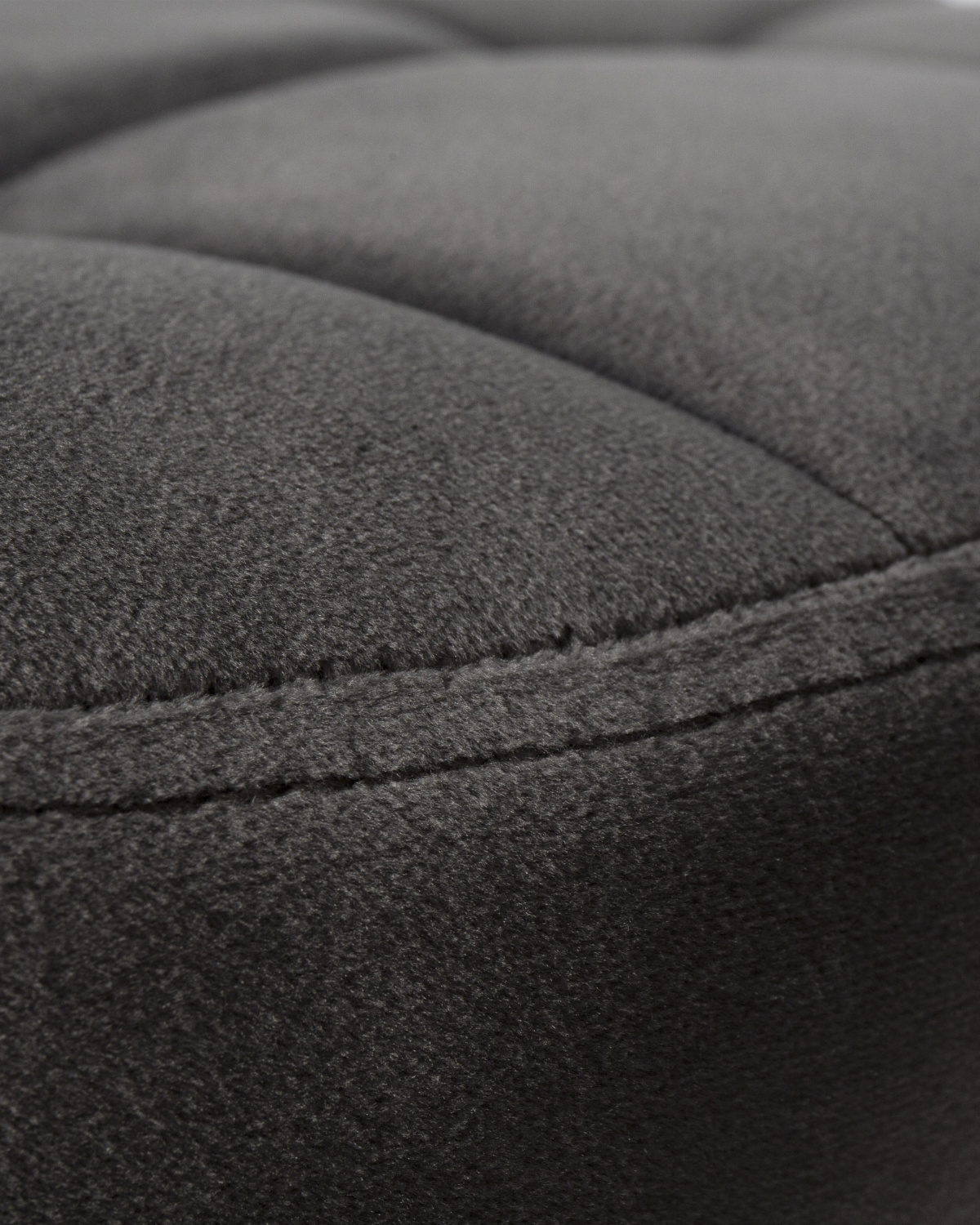 Табурет барный DOBRIN BRUNO, серый велюр (MJ9-75)