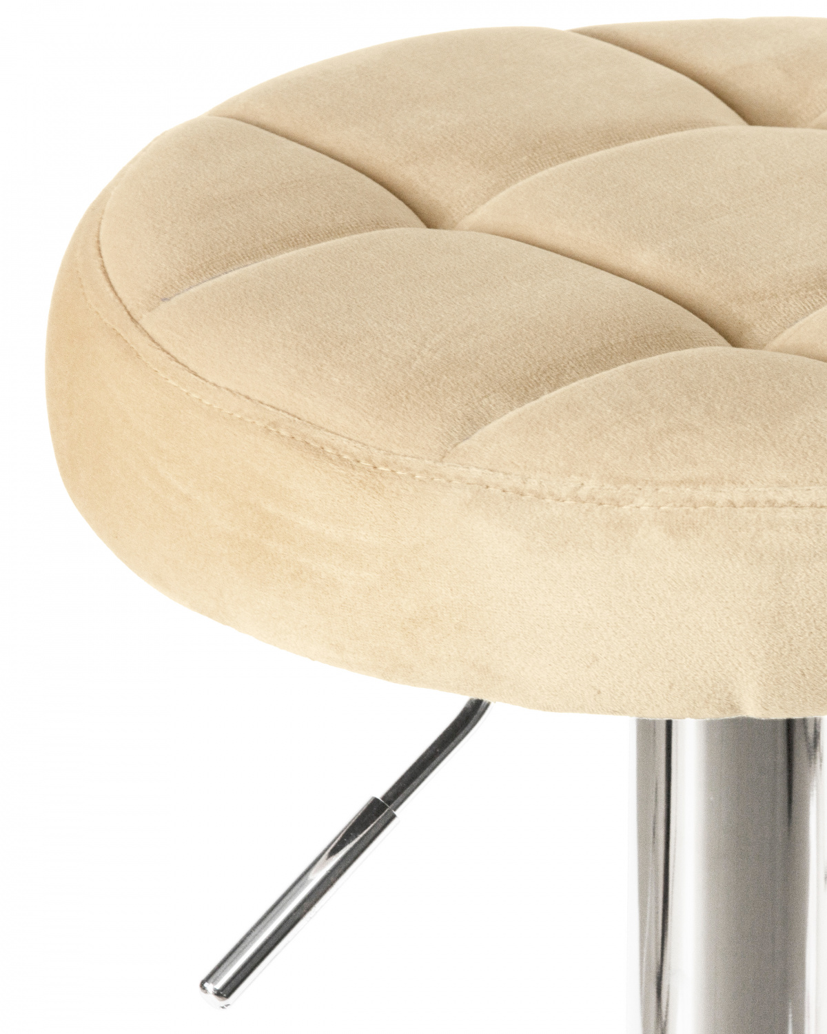 Табурет барный DOBRIN BRUNO, бежевый велюр (MJ9-10)