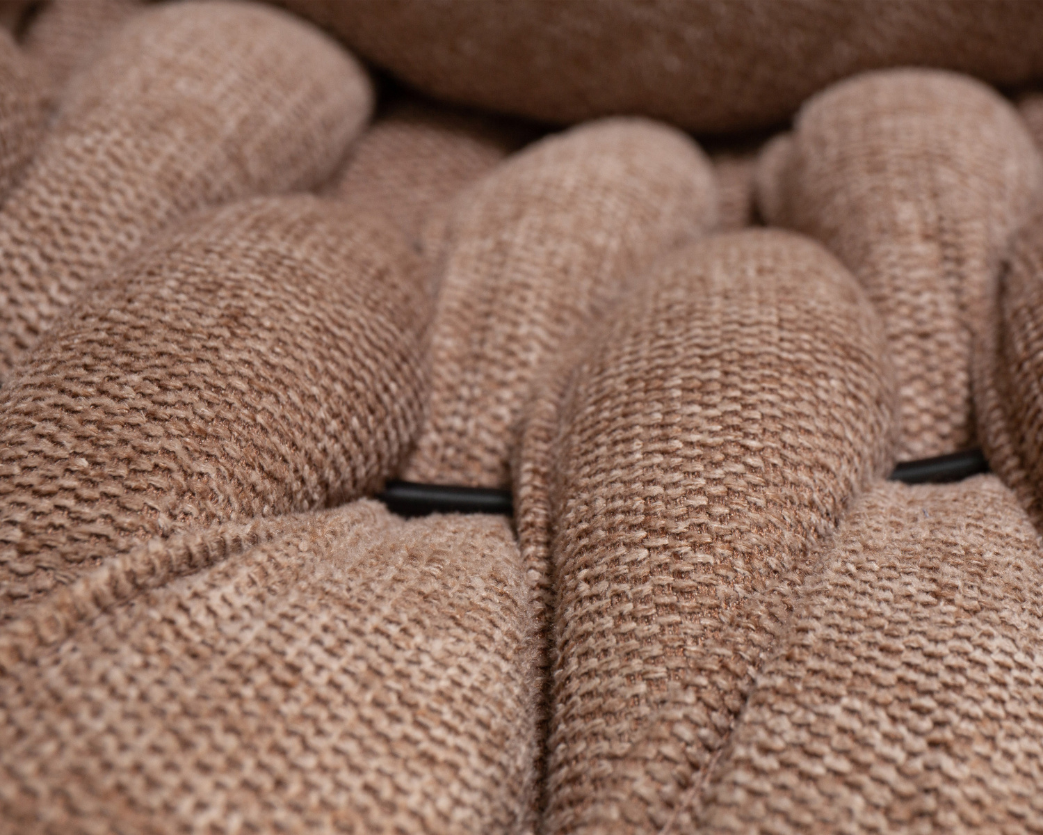 Стул барный DOBRIN LEON, коричневая ткань (LAR 275-3)