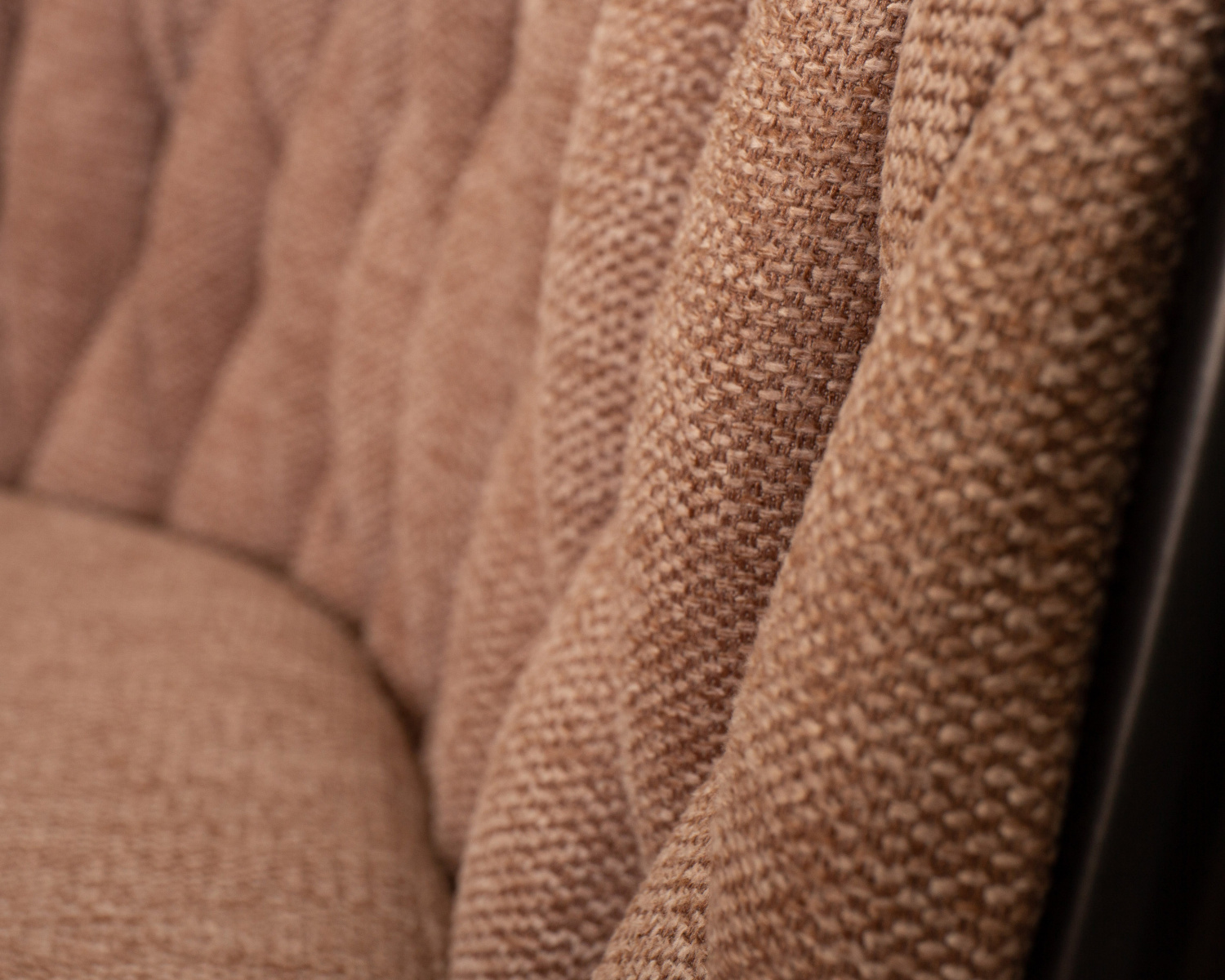 Стул обеденный DOBRIN MATILDA, коричневая ткань (LAR 275-3)