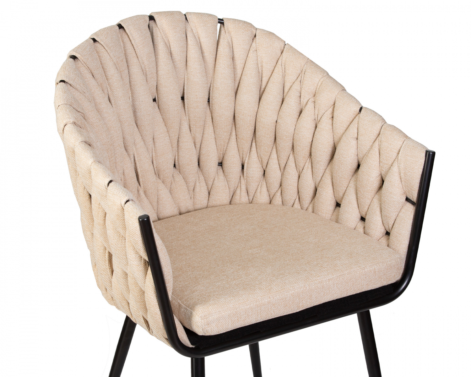 Стул обеденный DOBRIN MATILDA, бежевая ткань (LAR 275-1)