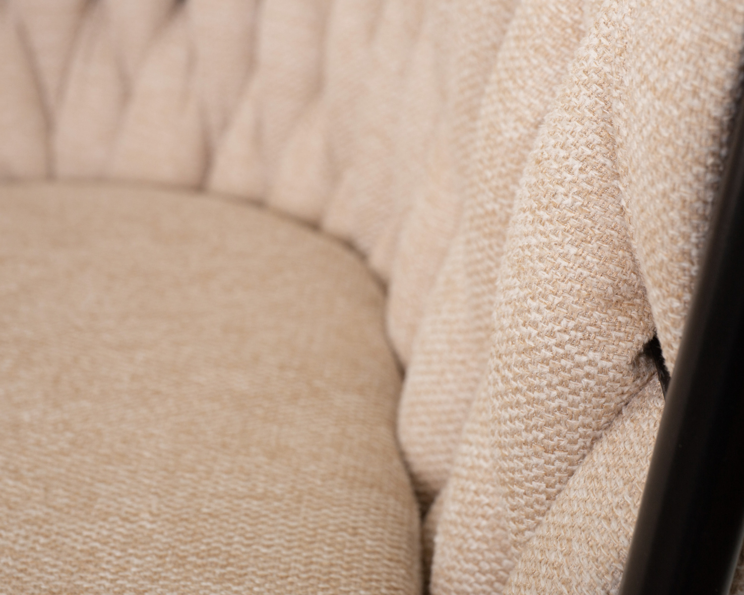 Стул обеденный DOBRIN MATILDA, бежевая ткань (LAR 275-1)