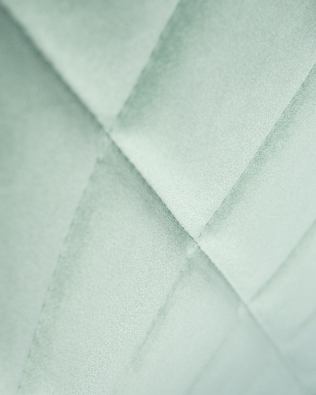 Стул обеденный DOBRIN ROBERT, черные матовые ножки, велюр V108-118 Мятный