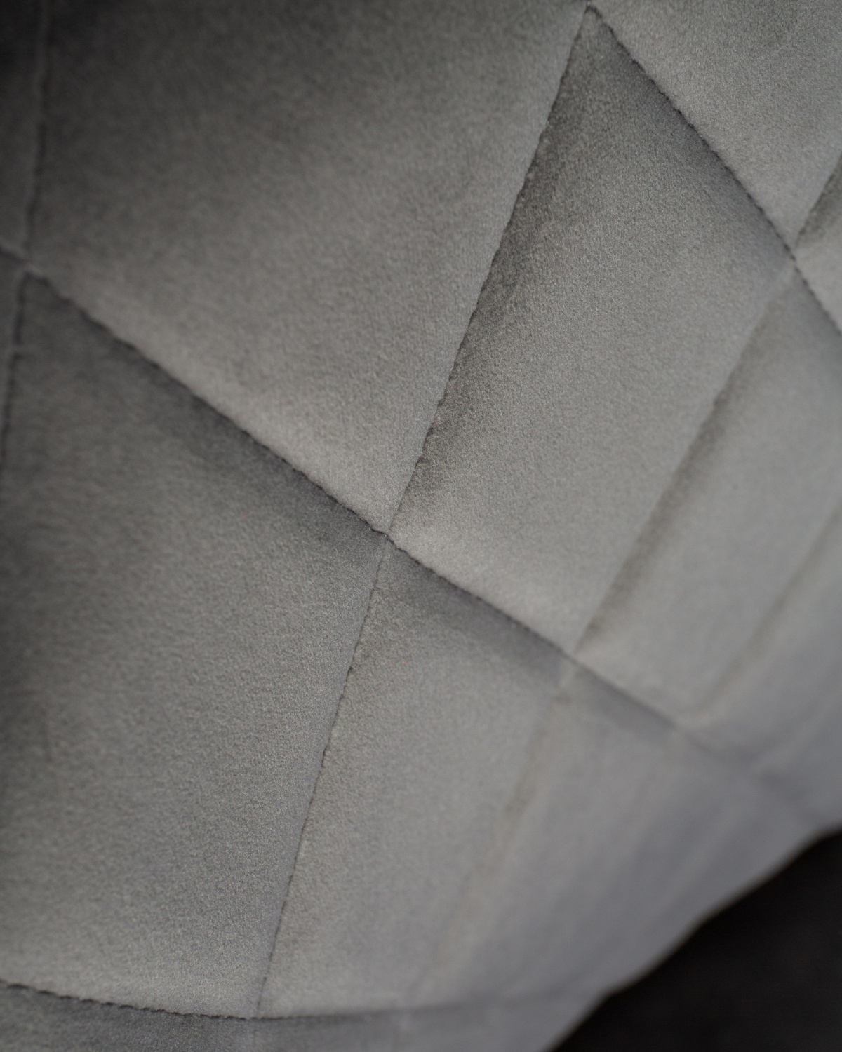 Стул обеденный DOBRIN ROBERT, черные матовые ножки, велюр V108-92 Антрацит