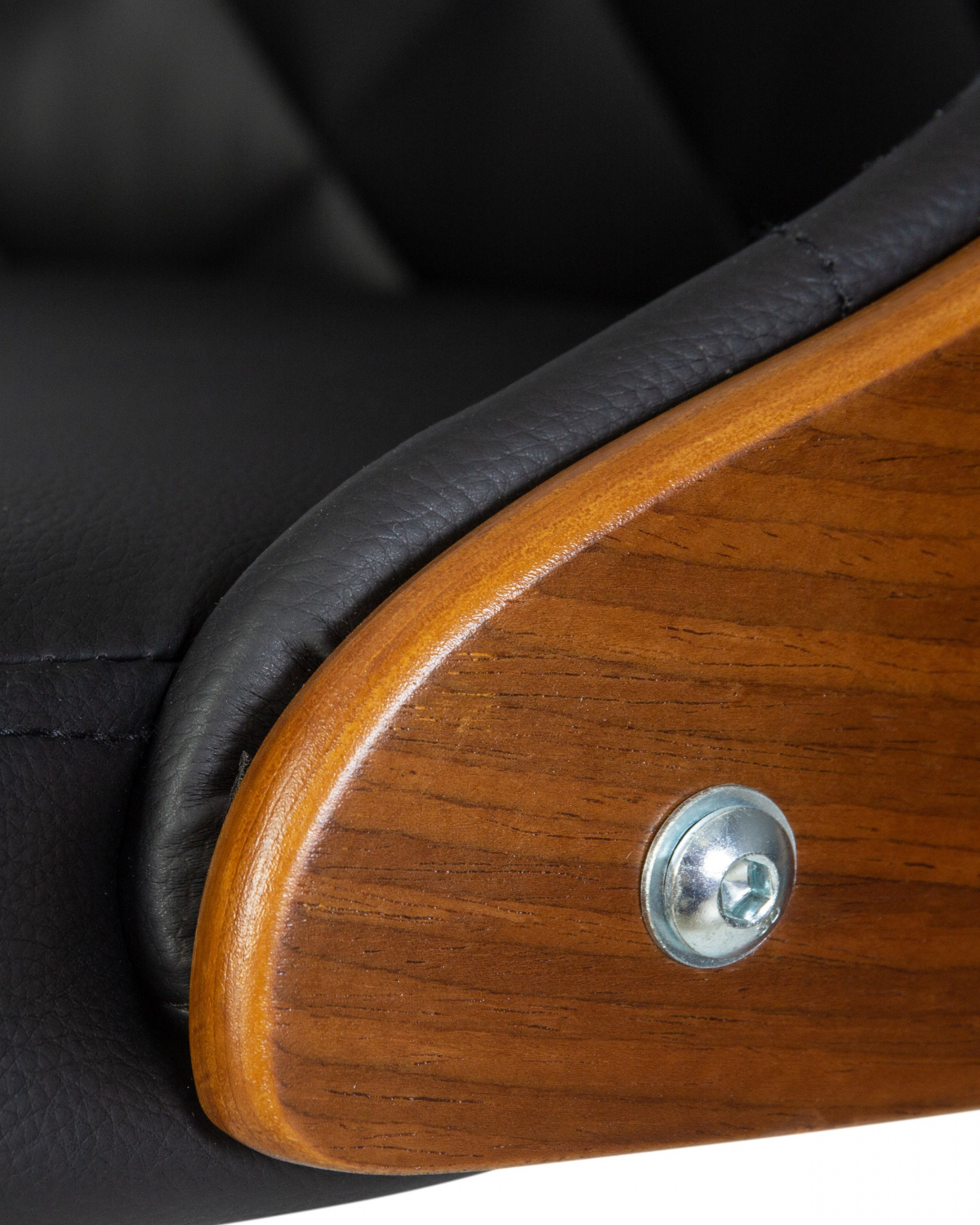 Стул барный DOBRIN MARTIN, цвет черный PU ABA 001