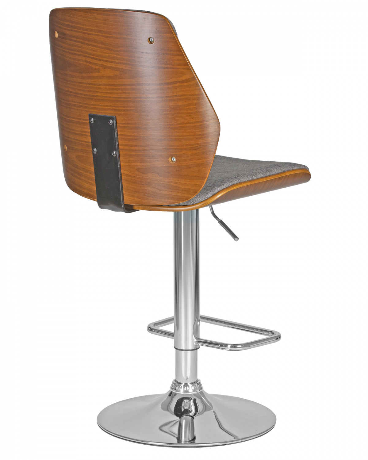 Стул барный DOBRIN PETER, серая ткань AAA 001