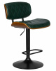 Стул барный DOBRIN MORGAN, цвет зеленый глянец PU 1890-14