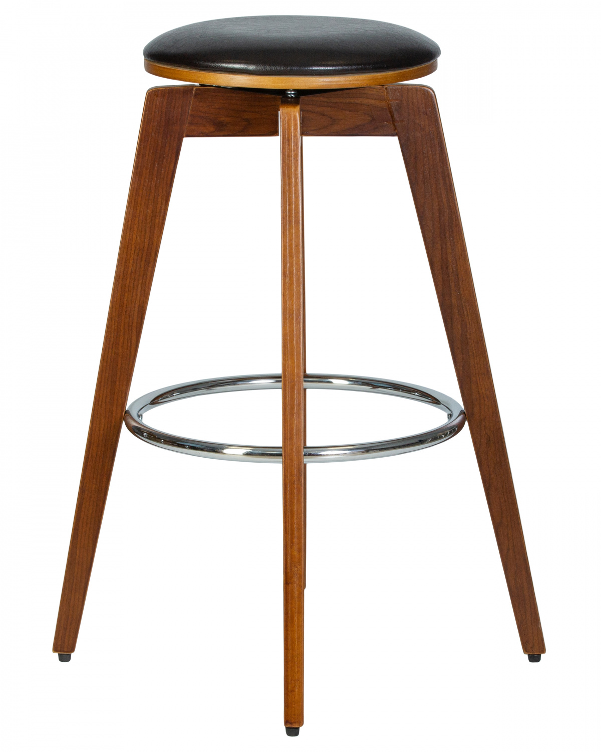 Табурет барный DOBRIN TOM'77, цвет черный глянец PU ABD 002