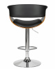 Стул барный DOBRIN OSTIN, цвет черный PU ABA 001