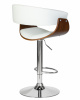 Стул барный DOBRIN OSTIN, цвет белый PU ABA 008